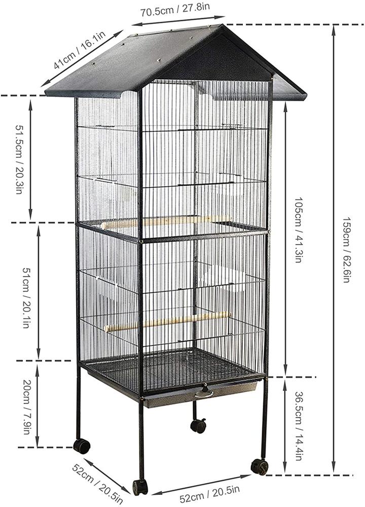Retenue bâton pour oiseaux en cage