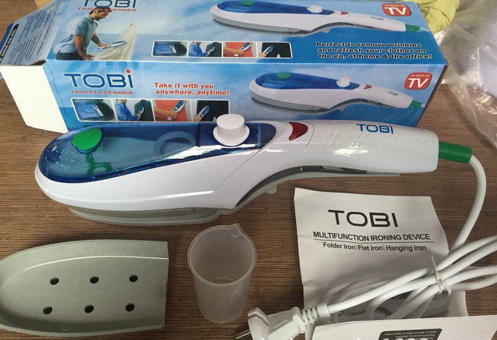 4 en 1 Tobi Fer A Repasser Portable Pliables à Vapeur 1200W pour Voyage  Maison Ménage –