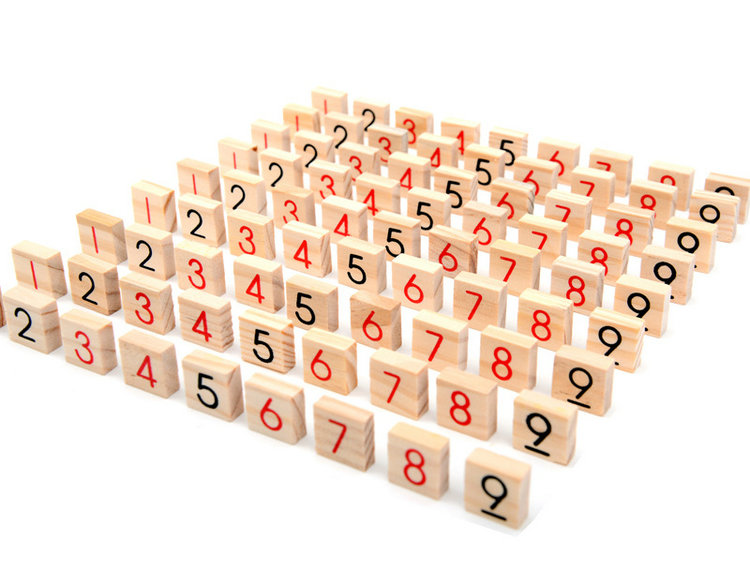 Sudoku en bois - Jouet Montessori