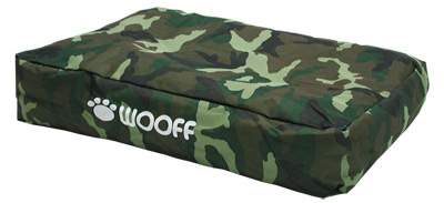 Matelas Wooff camouflage pour chien et chat 75x55x15cm beloccasion.com