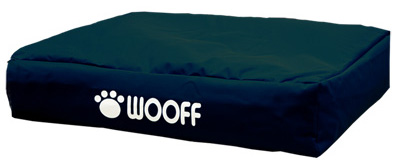 Matelas Wooff Déhoussable Noir pour chien et chat 75x100x15cm