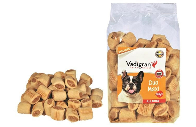 VADIGRAN Biscuits Duo Maxi 500 g Pour chiens-vadigran-dropshipping-marco beloccasion.com