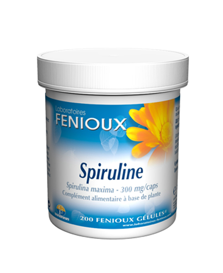 Fenioux Spiruline (anémie) 200 gélues