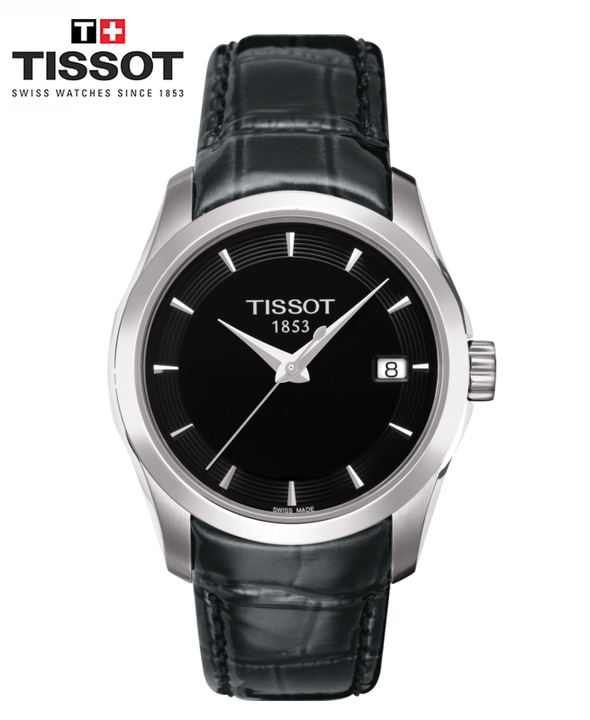 Montre TISSOT COUTURIER LADY - NOIR