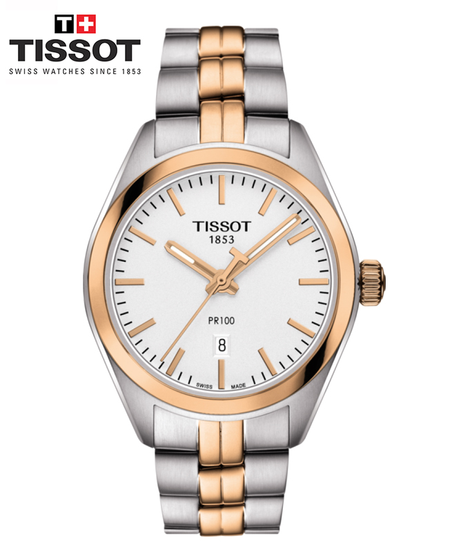 Montre TISSOT PR 100 LADY - OR ROSE