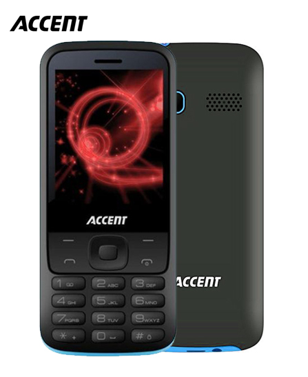 Portable Accent Star F7 - Dual SIM - 32MB - Turquoise