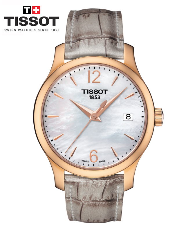 Montre TISSOT TRADITION LADY Crocodile