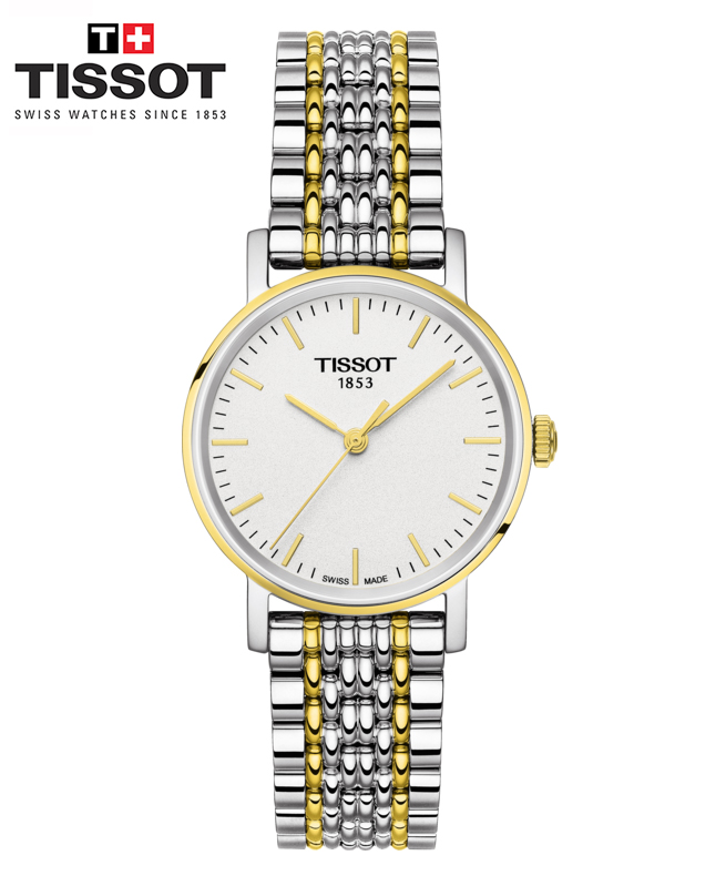 Montre TISSOT EVERYTIME SMALL Or Jaune Gris