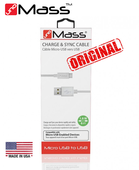 Cable Micro USB vers USB - Accessoires UNO MASS