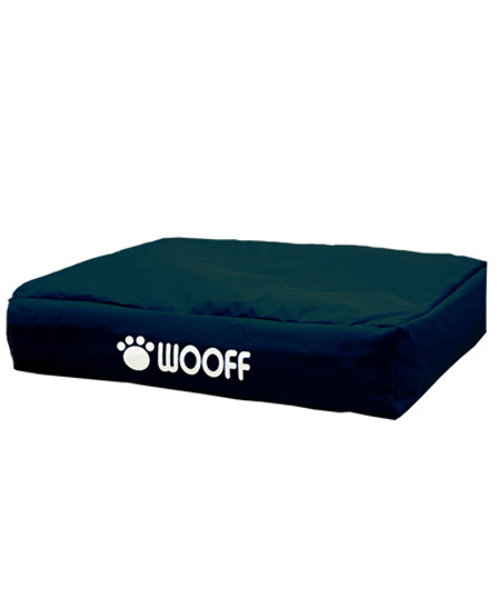 Matelas Wooff Déhoussable Noir pour chien et chat 75x55x15cm