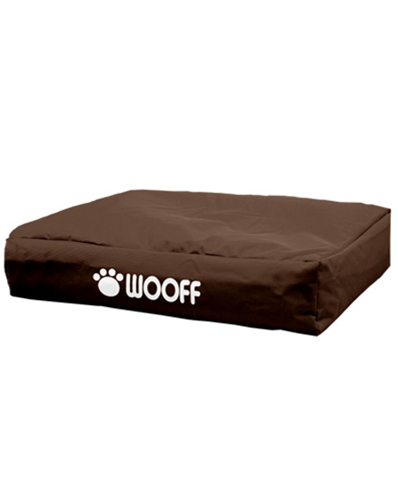 Matelas Wooff Déhoussable Café pour chien et chat 75x55x15cm