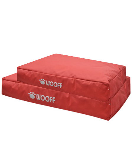 Matelas Wooff Déhoussable Corail pour chien et chat 110x75x15cm