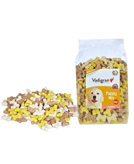 Snack chiot biscuits puppy mix 500g - Vadigran