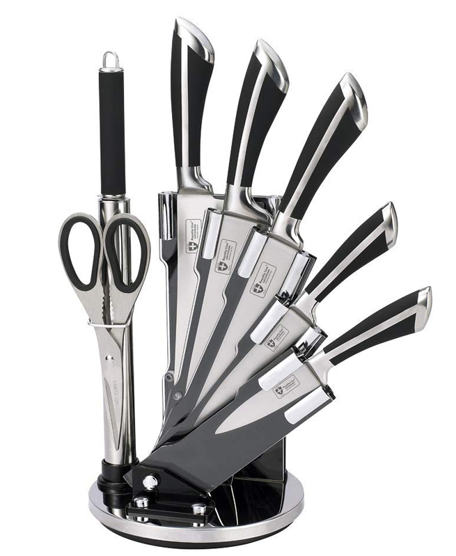 Set de 5 couteaux de cuisine en inox Mathon 