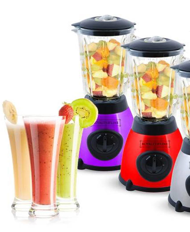 Blender & Mixer en couleur 2 en 1 - 1,5 L - Royalty Line 