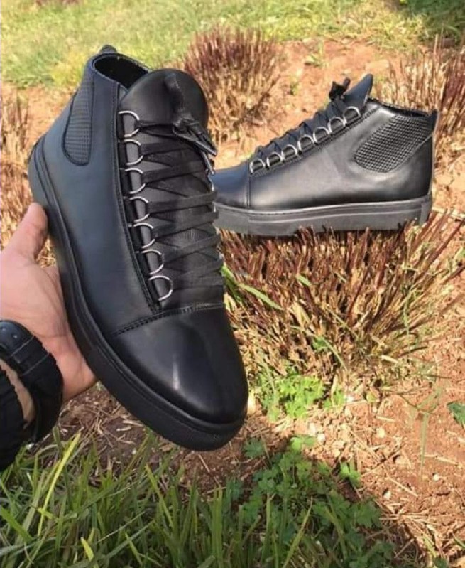 Chaussures Montantes Noir homme - Fashion hiver 2019