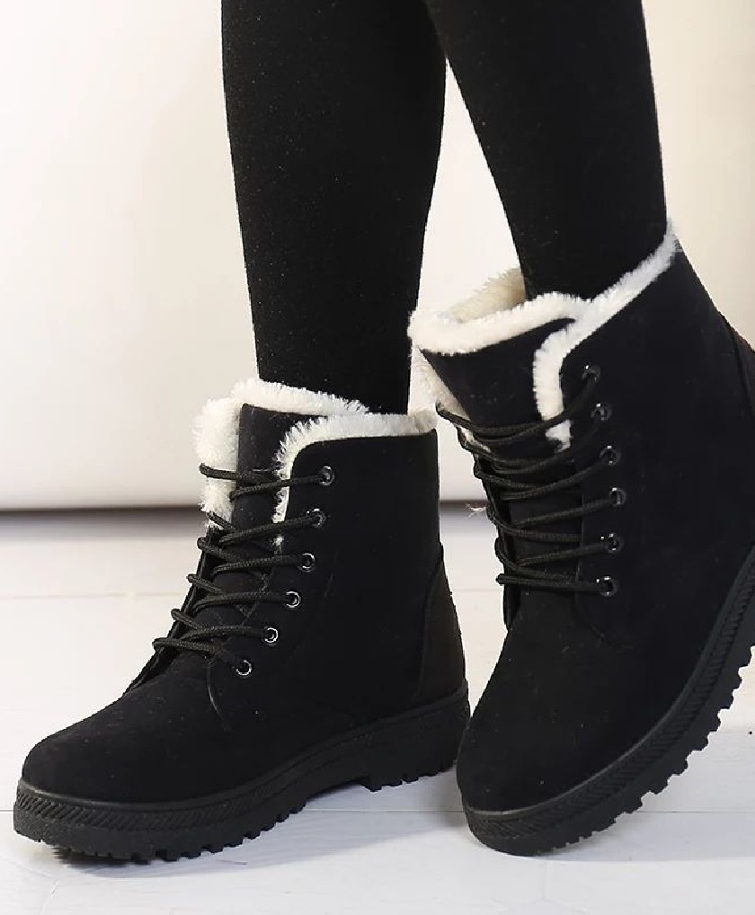 Bottes d'hiver Black Snow Fashion pour femme