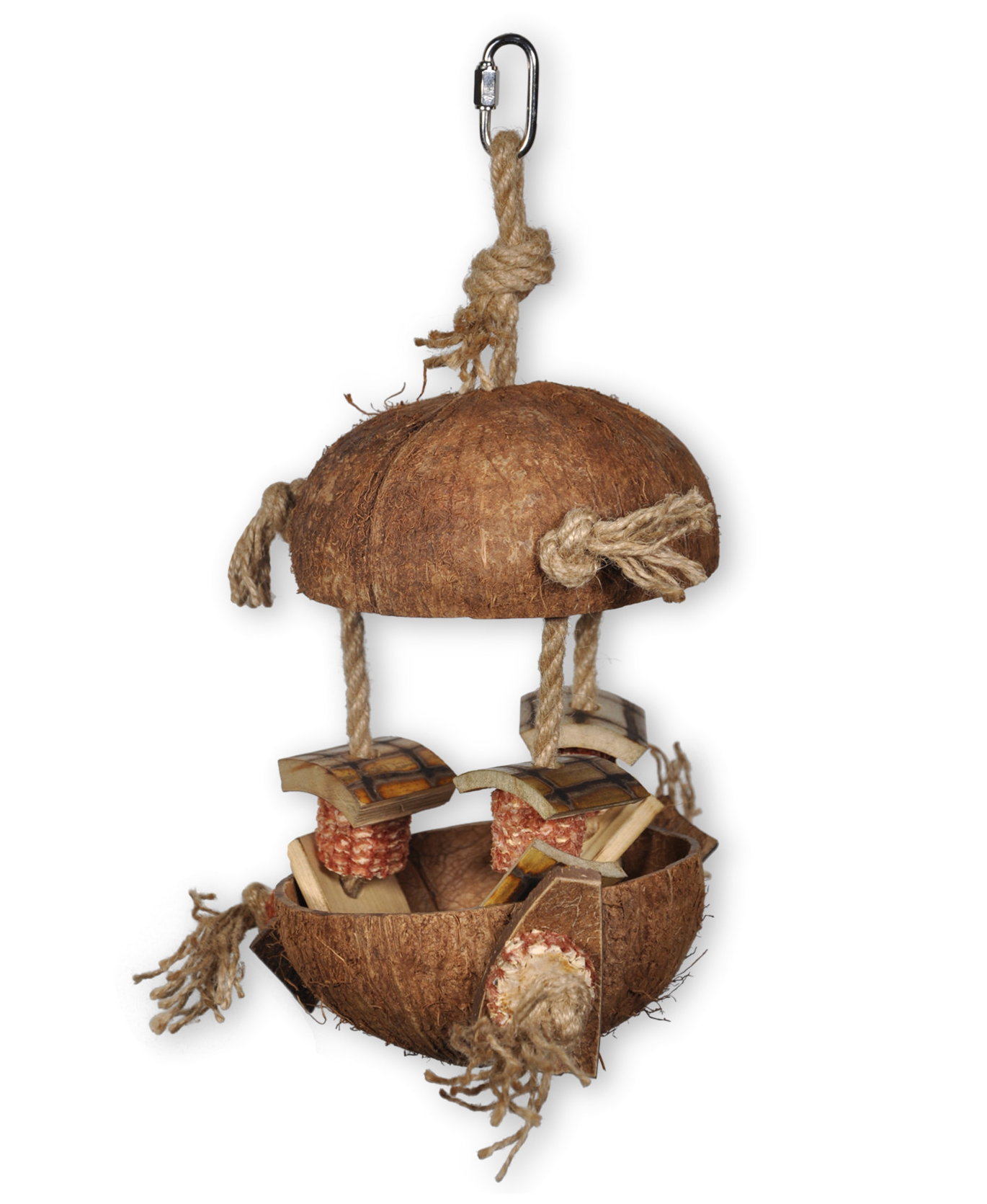 Jouet oiseau coco et bambou 36cm - Vadigran