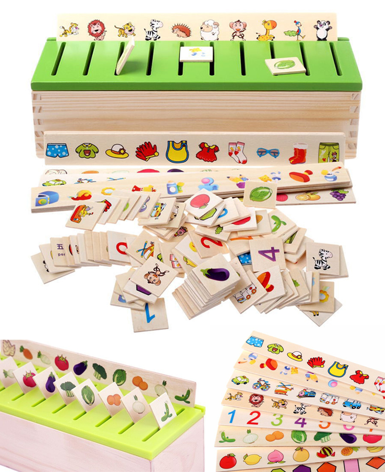 Outil de calcul Montessori - Outil de calcul en bois Massief abaque, Jeux