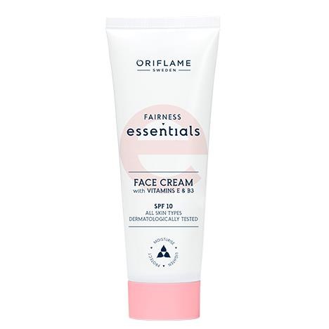 Crème pour le Visage Fairness Essentials à la Vitamine E & B3 - 50 ml - Oriflame