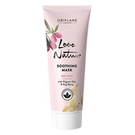 Masque Apaisant Love Nature à l'Extrait Naturel d'Avoine et de 75ml - Oriflame