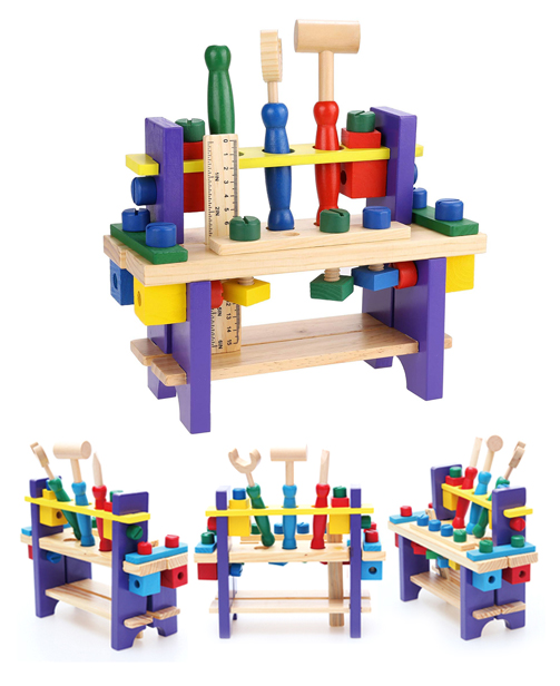 Etabli de bricolage pour enfants en Bois Jouet Educatif - Montessori