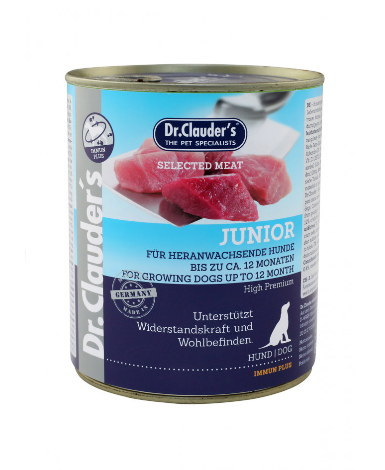 Selected Meat Junior Viande pure pour Chiot - Dr Clauder's