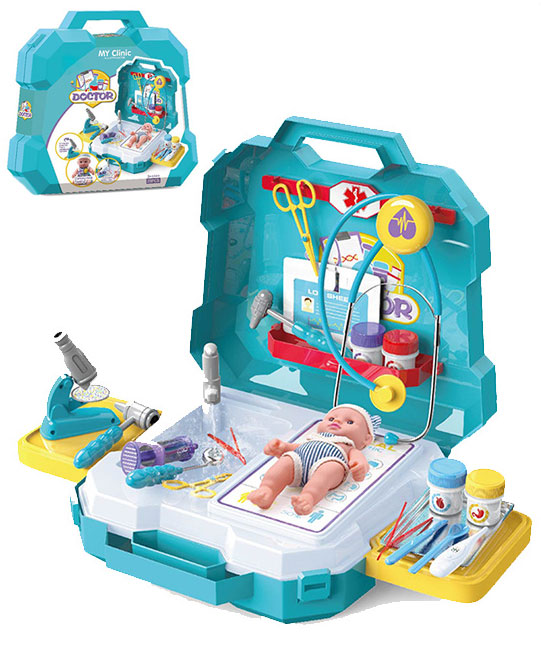 Jouets éducatifs Mallette de médecine pour petit médecin 29 pièces - My Clinic