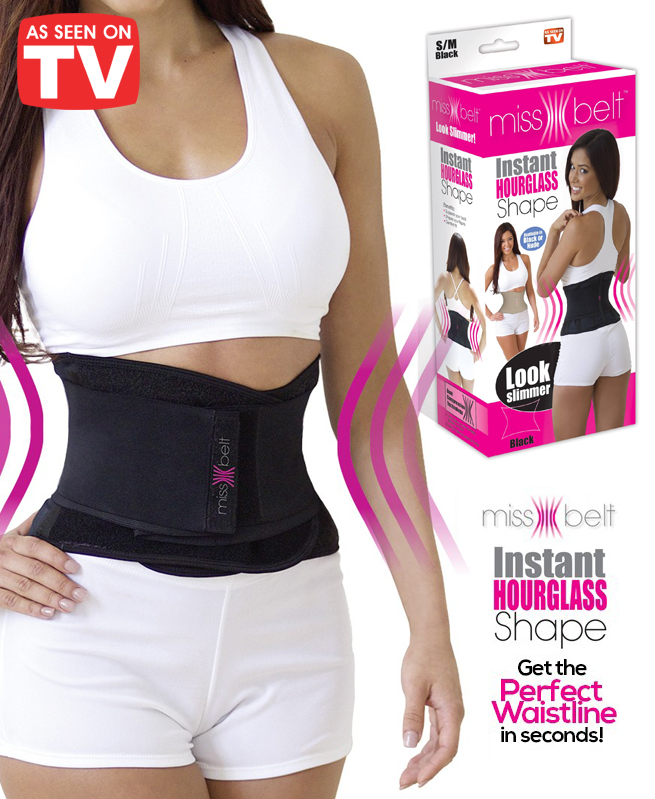 Ceinture amincissante ajustable - Miss Belt - Vu à la Télé 