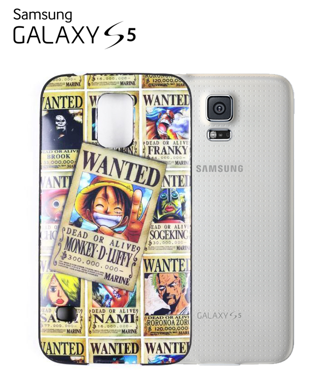 Coque One Piece Wanted Samsung Galaxy S5