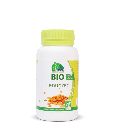 Mgd nature Fenugrec Bio - 90 gélules 
