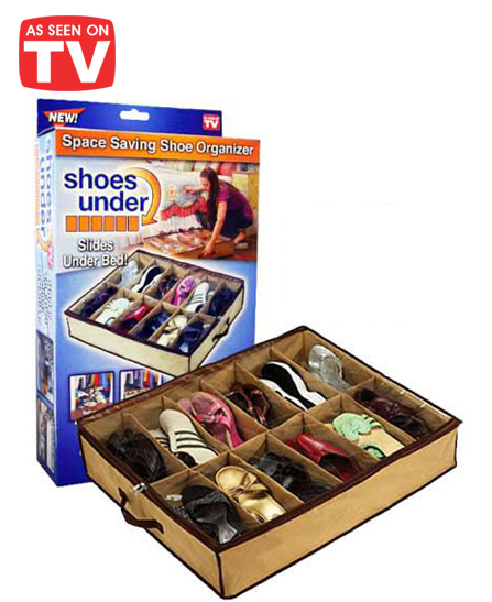 Shoes Under - Range chaussures pour voyage - Vu à la Télé