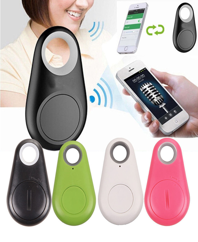 Mini Traceur GPS Bluetooth pour Animaux Smartphone Porte-Clefs Chat Chien  Tracker (NOIR)