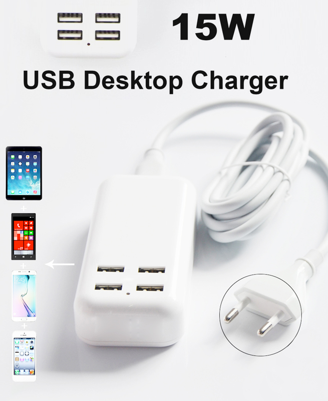 Universal USB Power 4 ports - Chargeur Portable et Tablette 15W