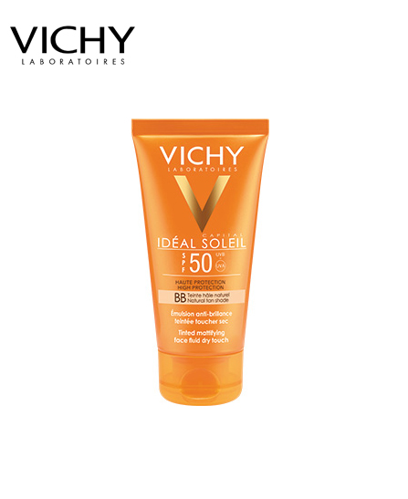 Vichy Capital Idéal Soleil Crème BB Emulsion Toucher Sec Teintée SPF 50ml