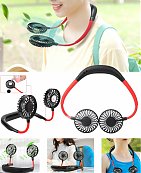 Neck Hanging Sport Fan 360° Portable USB Rechargeable