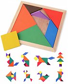 Jouet Educatif Tangram en bois - Montessori