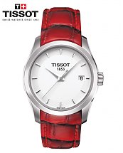 Montre TISSOT COUTURIER LADY - ROUGE