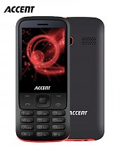 Portable Accent Star F7 - Dual SIM - 32MB - Rouge