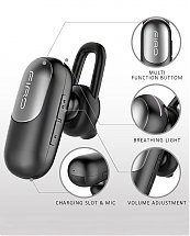 Ecouteurs Mini Firo M3 Bluetooth Mono Personnalisés V4.1 - Noir