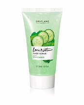 Gommage pour le Visage Love Nature au Concombre 30ml - Oriflame