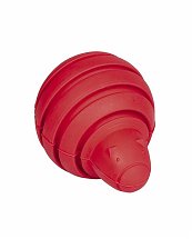 Jouet chien Rubber Line en caoutchouc rouge 10 cm - Nobby