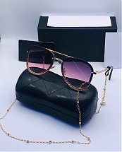 Lunettes Solaires pour femme CL Violet avec boite