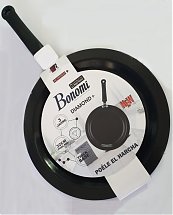 Poêle Diamond plus El Harcha Anti-Adhésive 32 cm Tawa Pan - Bonomi