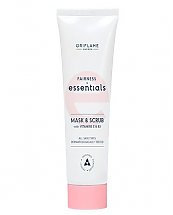 Masque et Gommage Fairness Essentials avec Vitamines E et B3 75ml - Oriflame