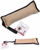 Jouet chien dressage jute dummy 30x5cm - Vadigran