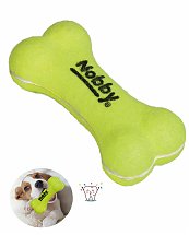 Jouet Chien Squeaker Bone 15 cm - Nobby