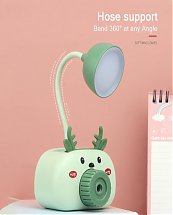 Lampes et veilleuse avec éclairage LED rechargeable USB pour enfants avec support téléphone