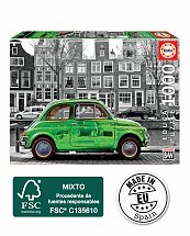 Puzzle avec 1000 pièces - Car in Amsterdam - Educa