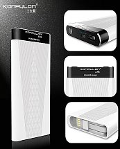 Konfulon X6 - Batterie externe Power Bank avec technologie Qualcomm 3.0 Quick Charge 18 watts